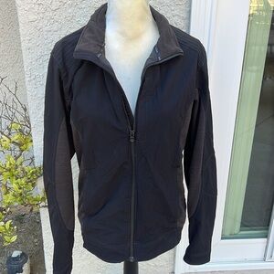 Kuhl Women's Black Nylon Spandex Softshell Hiking Jacket Size M